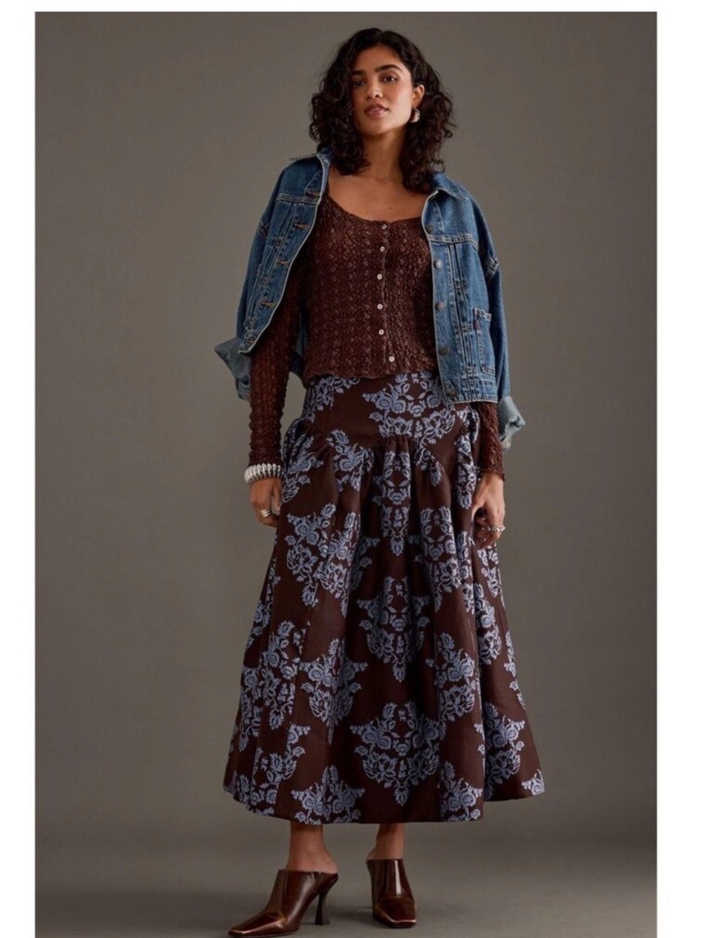 Anthropologie Maxi Skirt - Picture 6 of 8